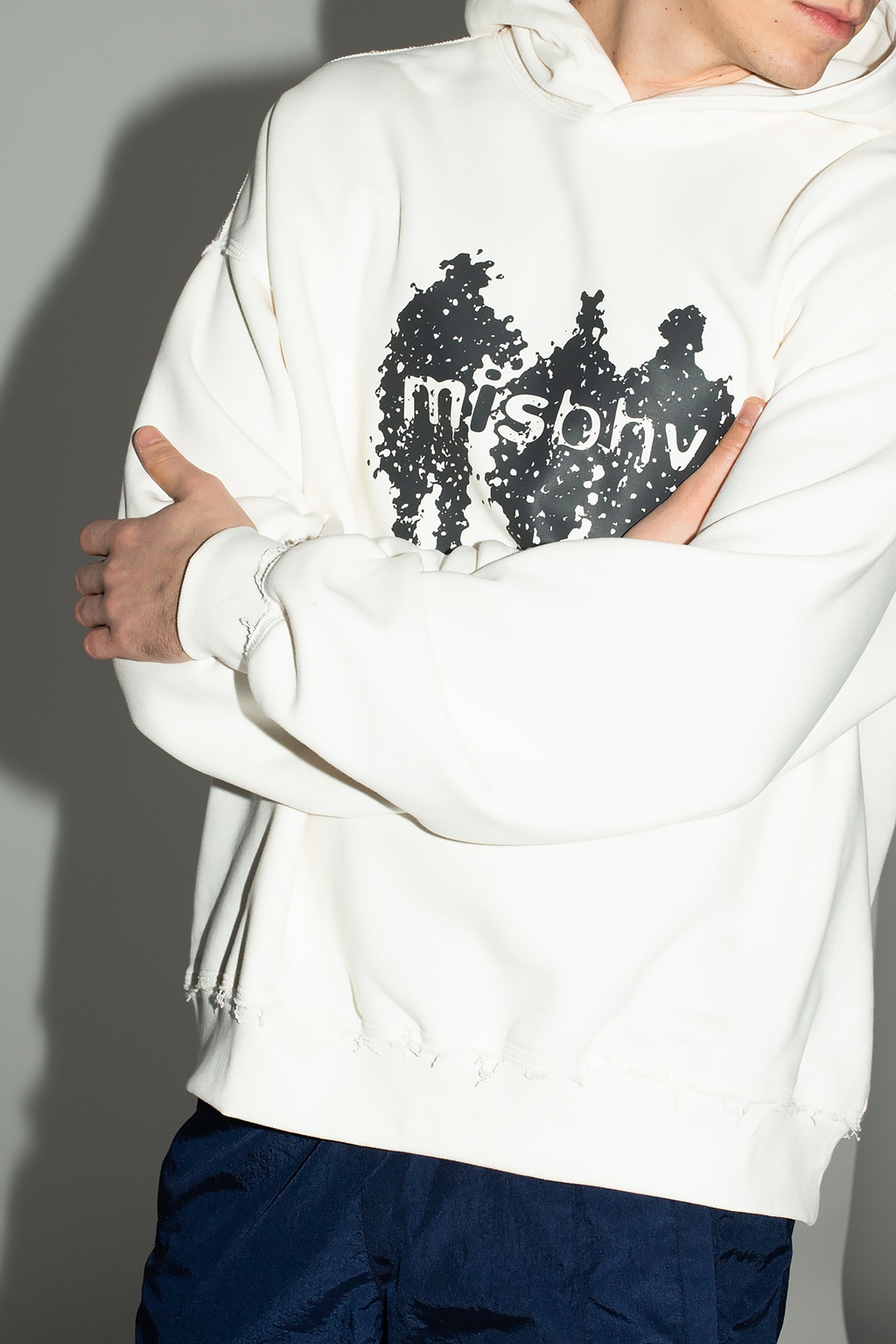 Misbhv hotsell hoodie white